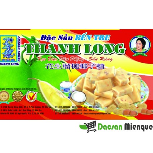 KẸO DỪA ĐẬU PHỘNG - CƠM SẦU RIÊNG