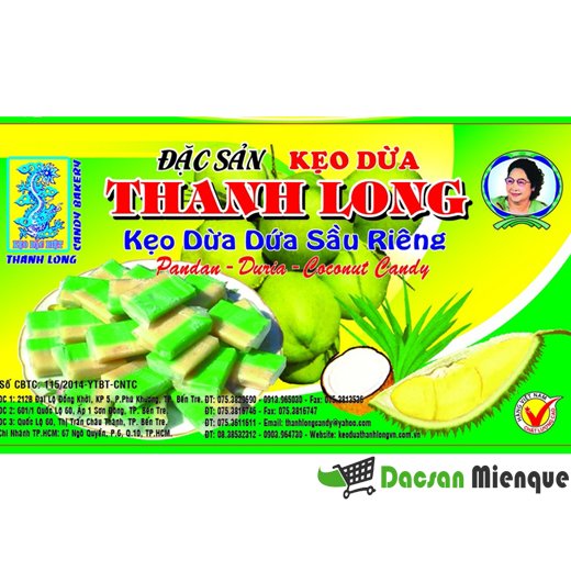 KẸO DỪA DỨA SẦU RIÊNG